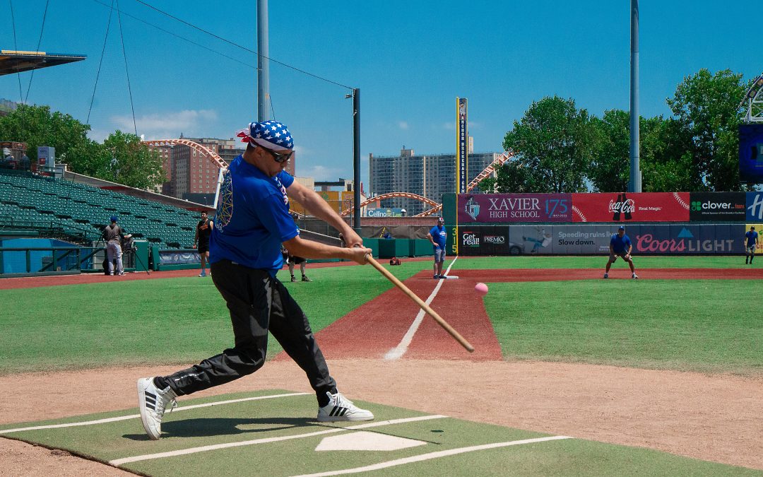 Stickball Hall Of Fame Game Hosted By Brooklyn Cyclones
